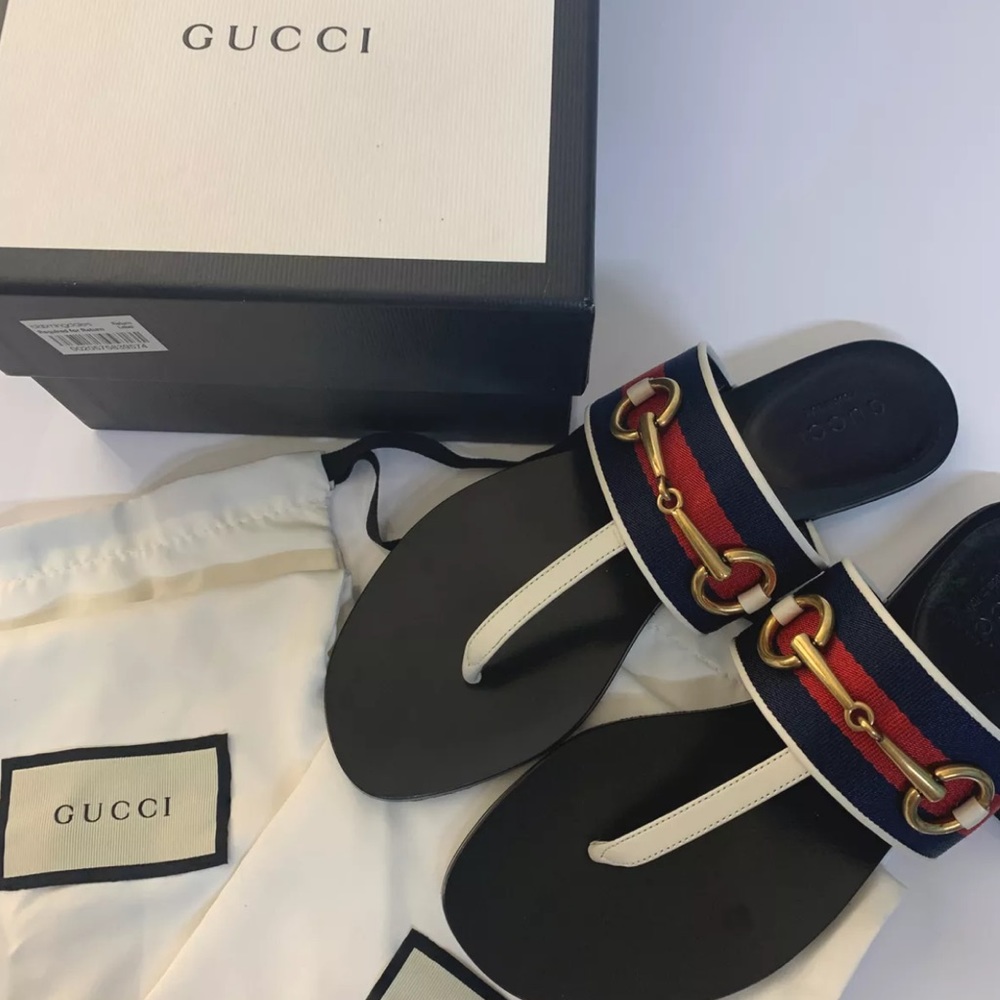 Women's Gucci Querelle Sandal, -White - Picture 1 of 10